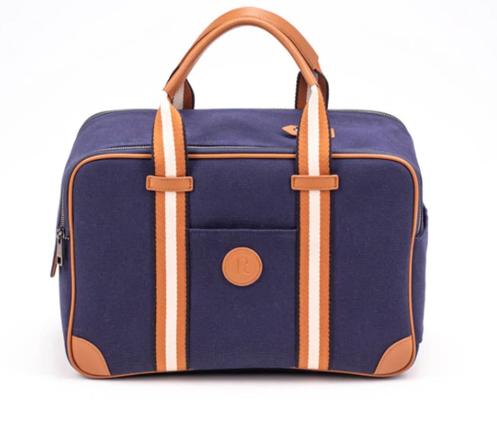 Caravan Home - Wholesale Pet Carrier - Cat/Dog - Madeline Dog Carrier - Blue/Brown