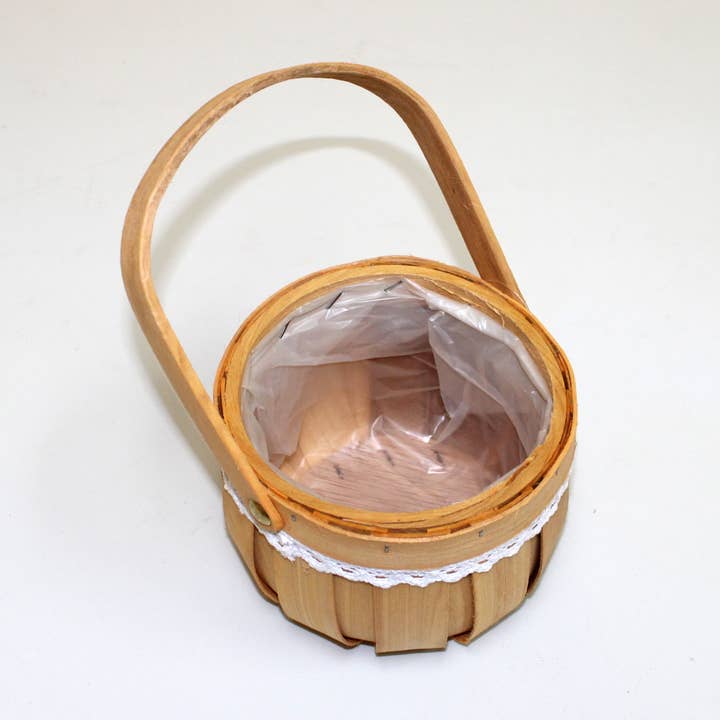 Flower Basket with waterpro of liner for wholesale by SWS BASKETS AND HOME DECOR