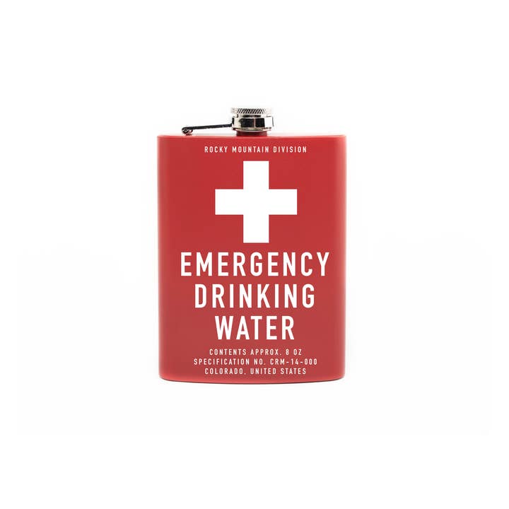 Snow Business USA - Wholesale Flask - Emergency Drinking Water Hip Flask2