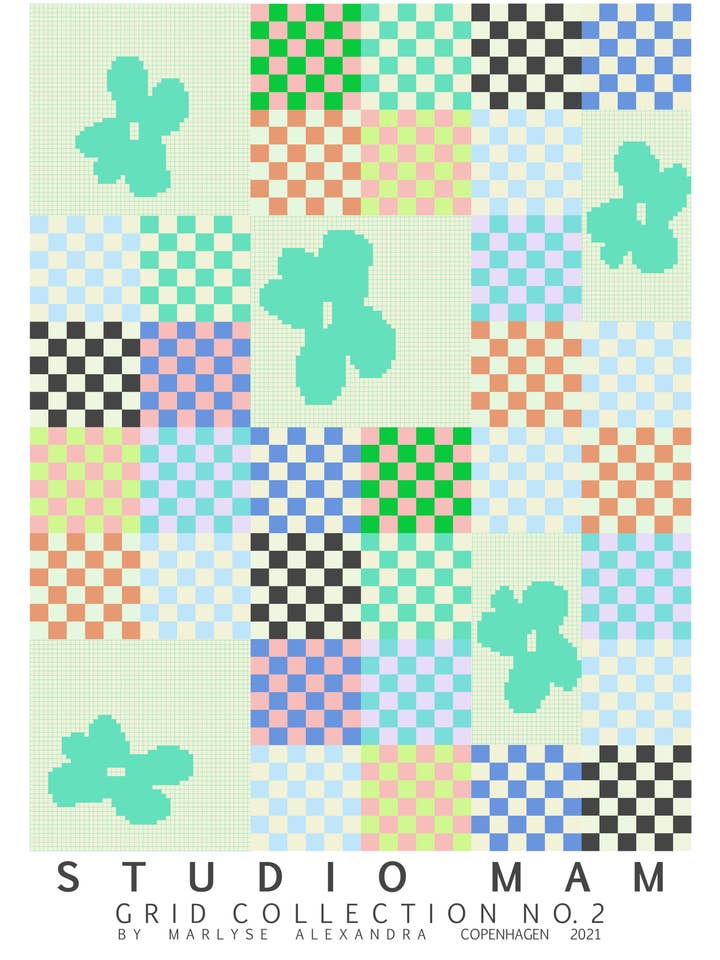 Coleção Grid nº 2 por atacado de Studio MAM