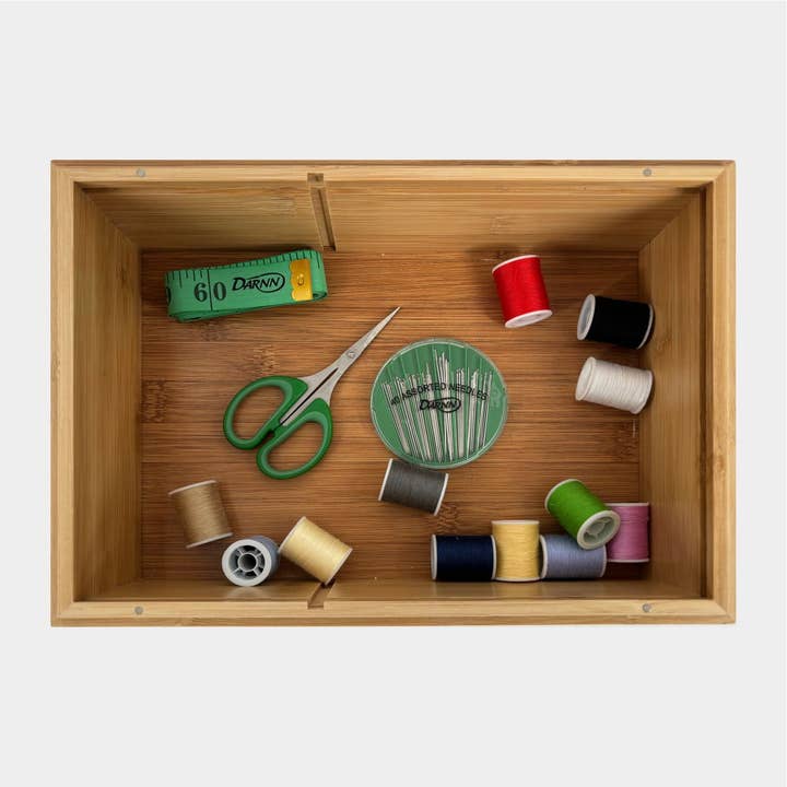 Max-Link Solutions Ltd - Wholesale Embroidery/Cross Stitch Supplies - Darnn Sewing Needles Compact Pack40, Hand Sewing Needle Kit