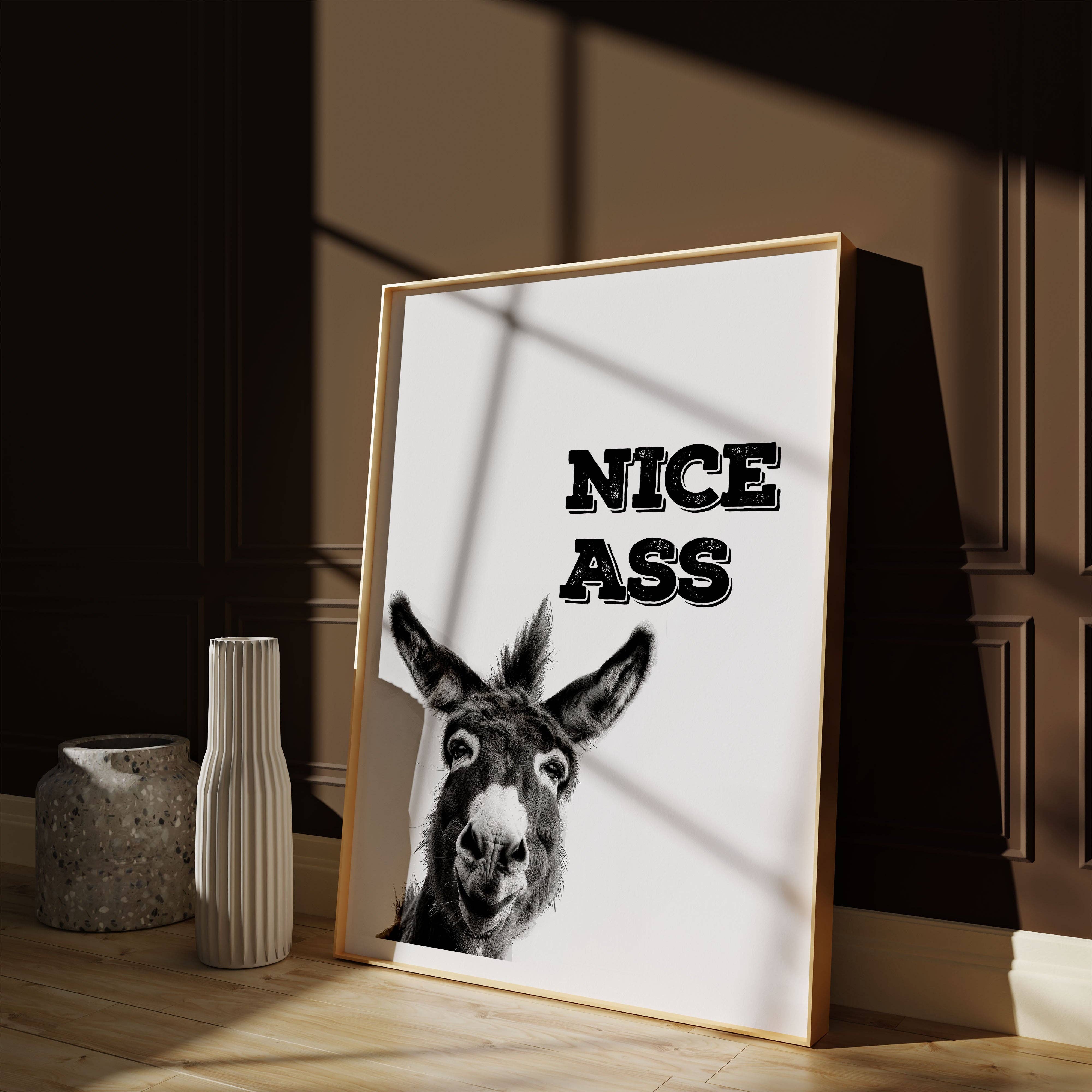 House of Binky – wholesale Art print – Nice Ass Quote Print1