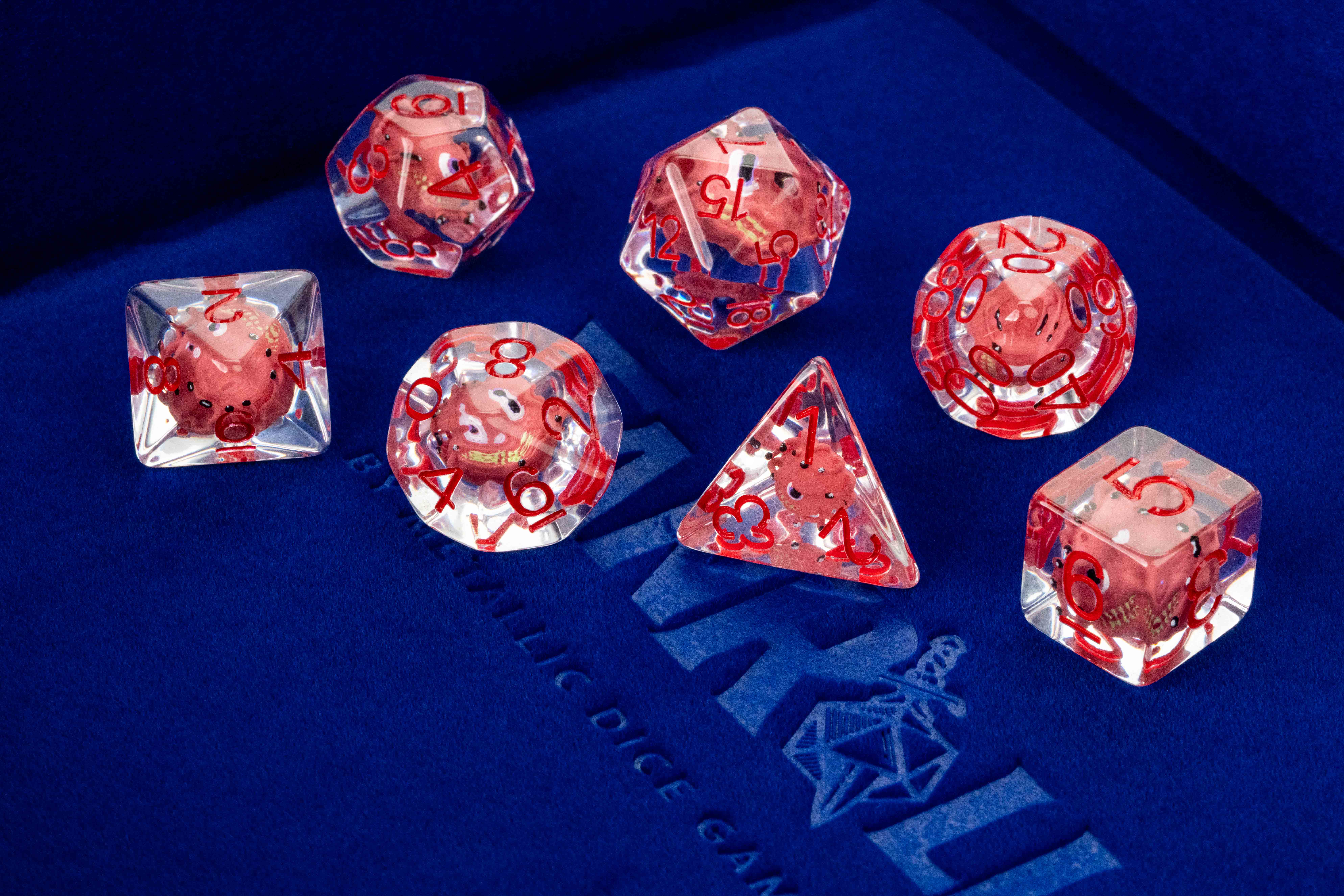 FanRoll by Metallic Dice Games - Wholesale Dice - Dungeons & Dragons Beholder Resin Dice Set3