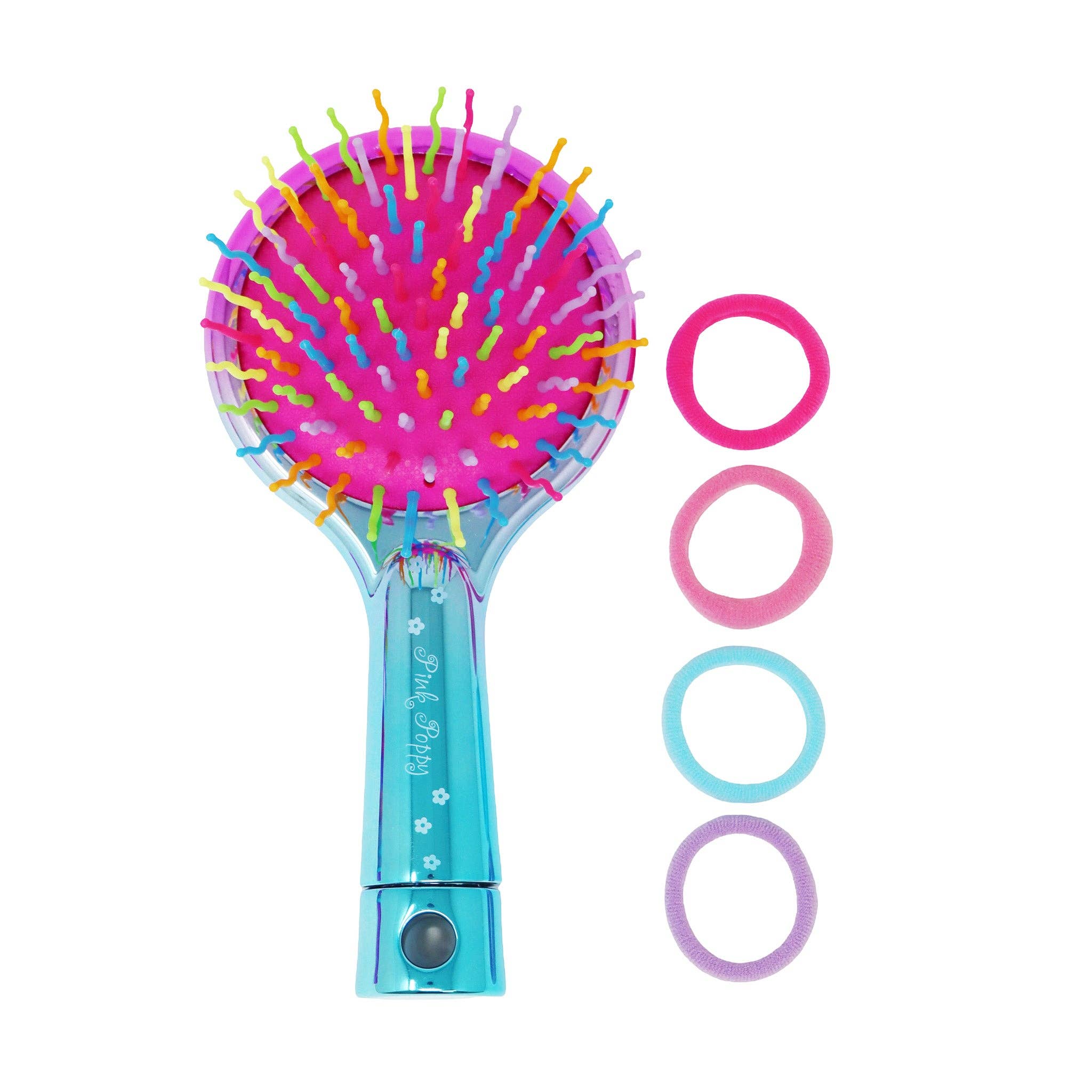 Pink Poppy USA - Wholesale Hair Brush/Comb - Kids & Baby - Mermazing Mermaid Hairbrush and Mirror | Pack of 122