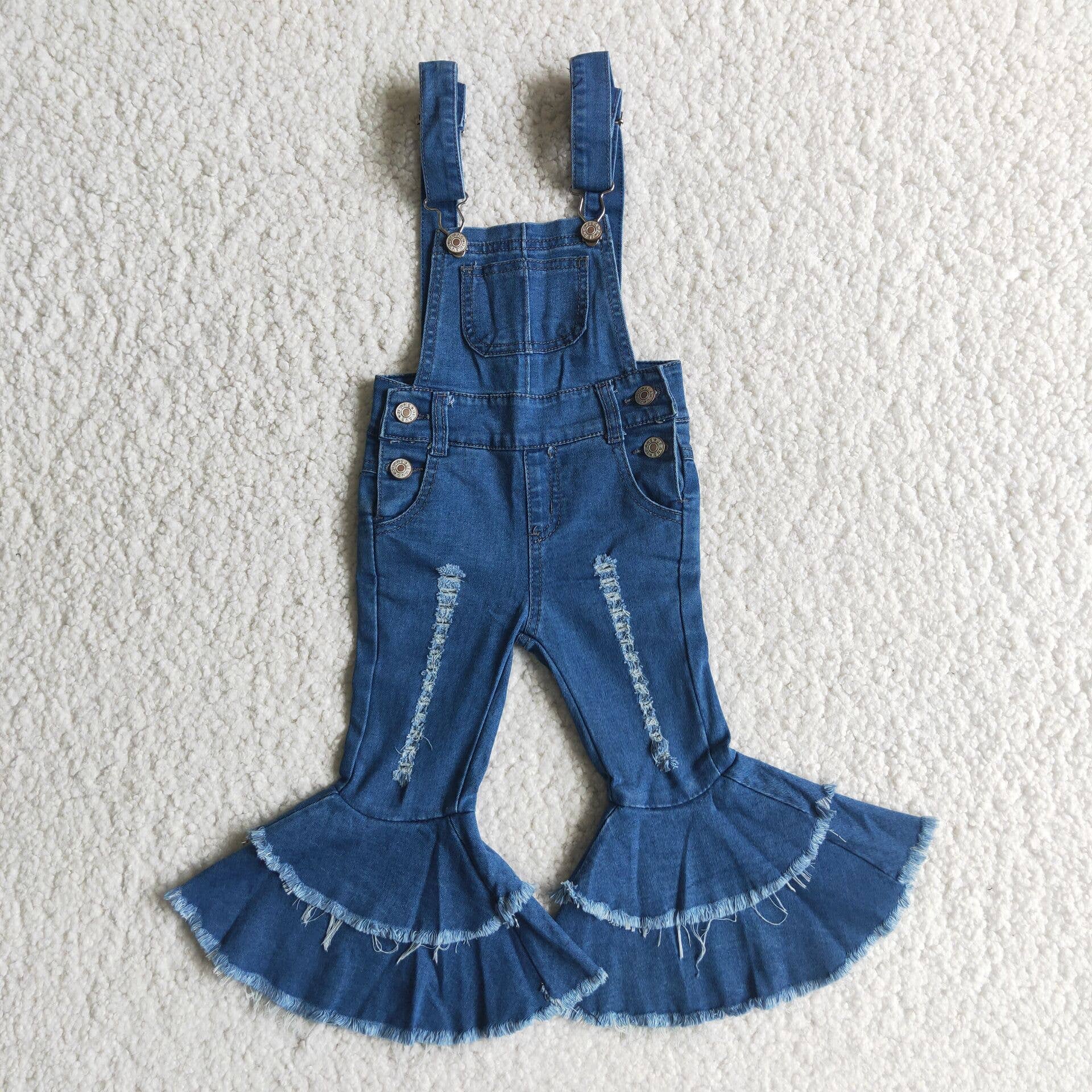 Aier Wholesale - Wholesale Overalls - Kids - Denim Overall0