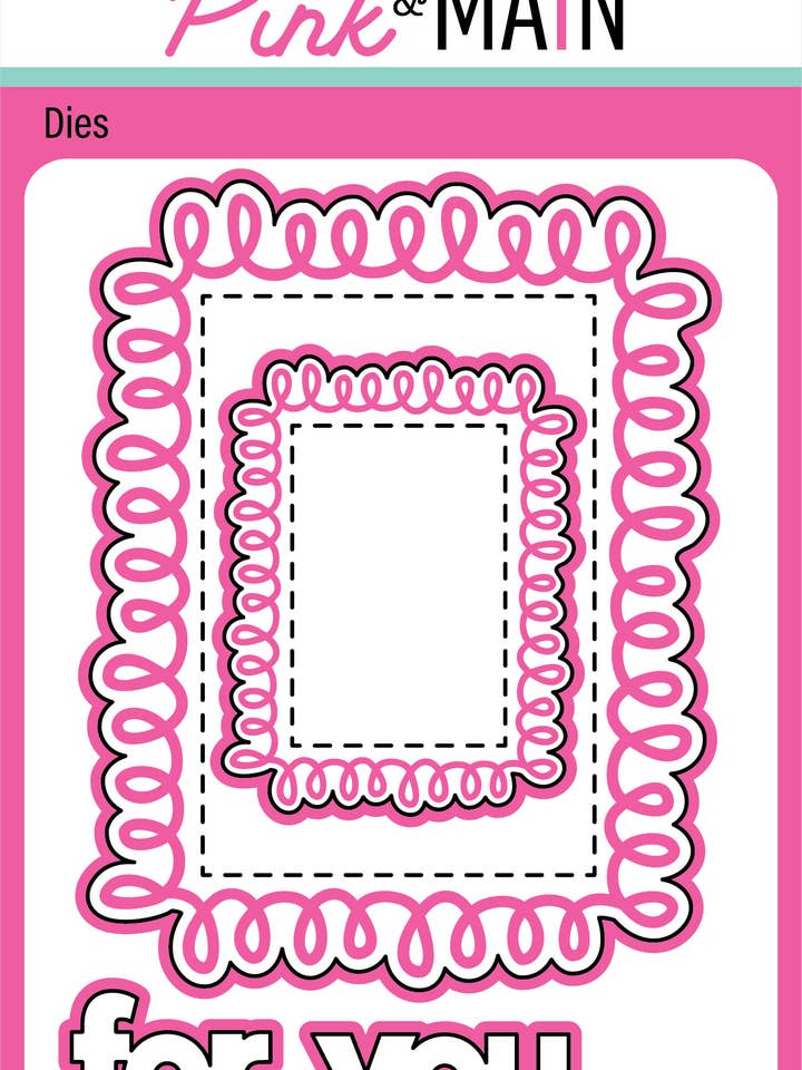 Troqueles de Marco Loopy para venta al por mayor de Pink and Main