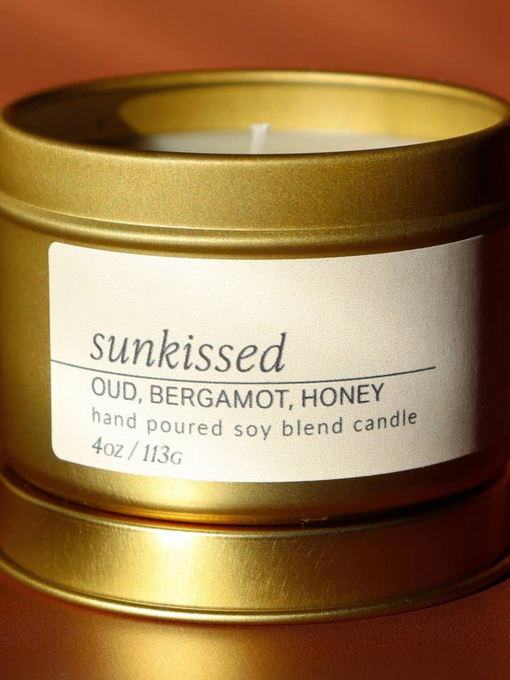 Candela da 4oz Sunkissed per la vendita all'ingrosso da parte di The Crafthaus