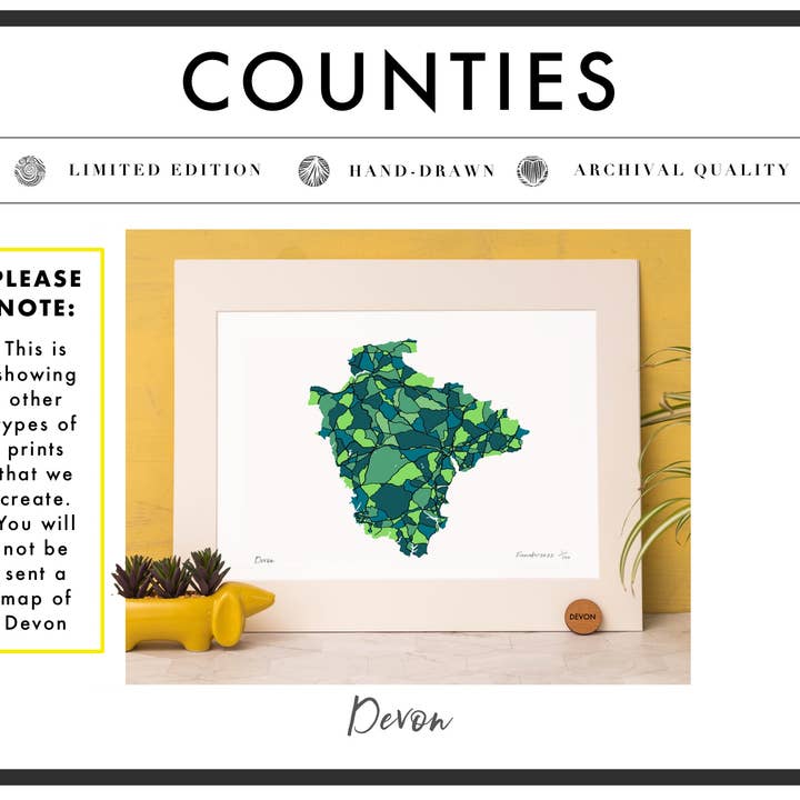 Firewater Gallery – wholesale Art print – BATH UK ART MAP - HAND-DRAWN & LIMITED EDITION7