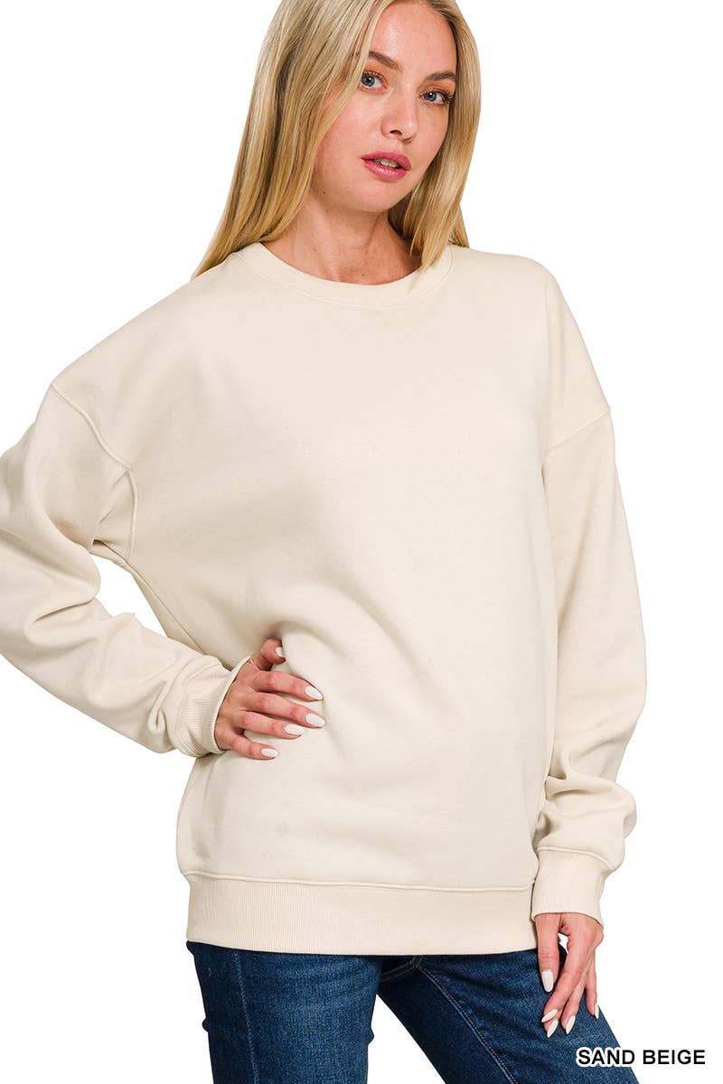42POPS – wholesale Sweatshirt – Women's – ",.._ Fleece Round Neck Sweatshirts50