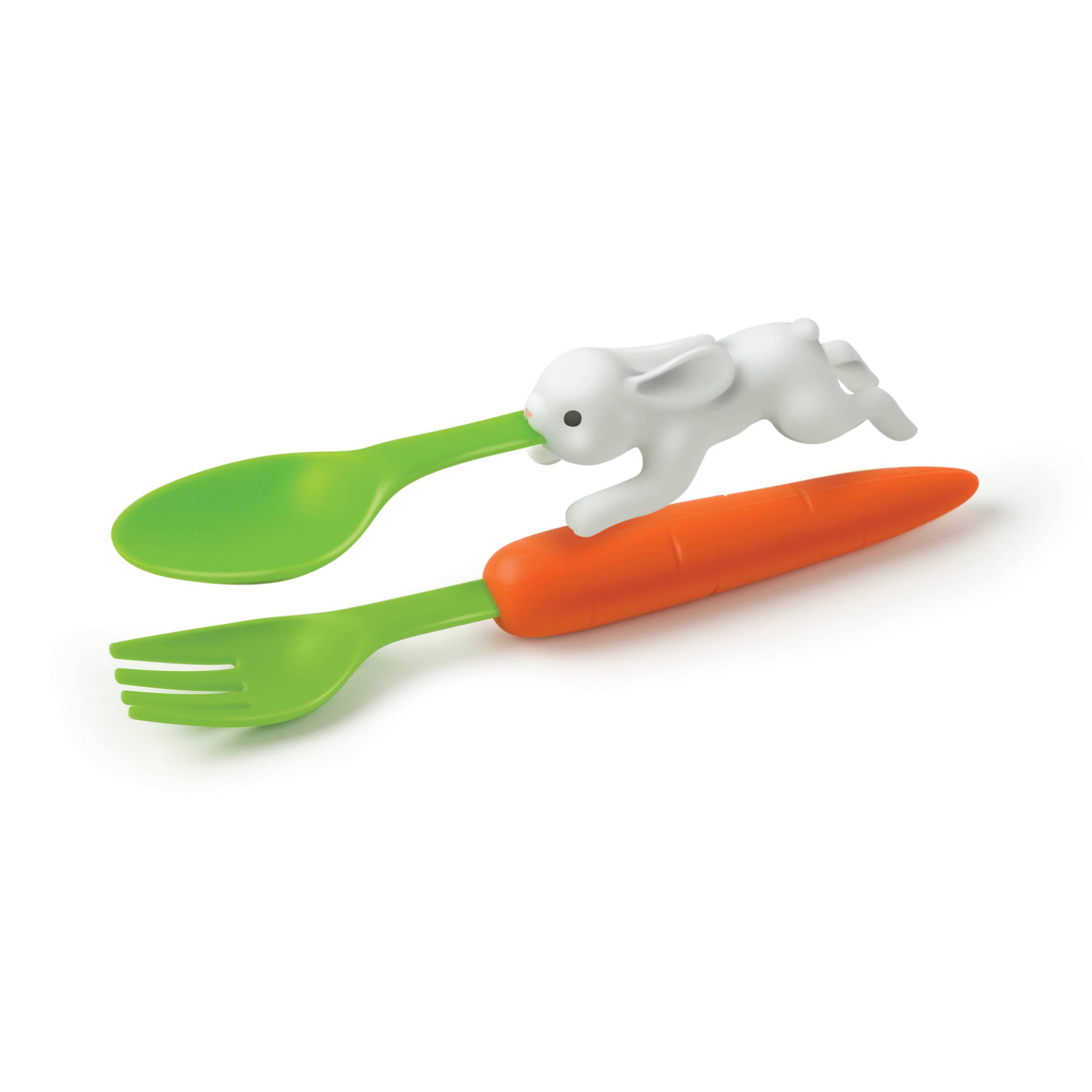 Fred & Friends - Wholesale Spoon - Kids & Baby - SNACK RABBIT - Nesting Kids Utensils2