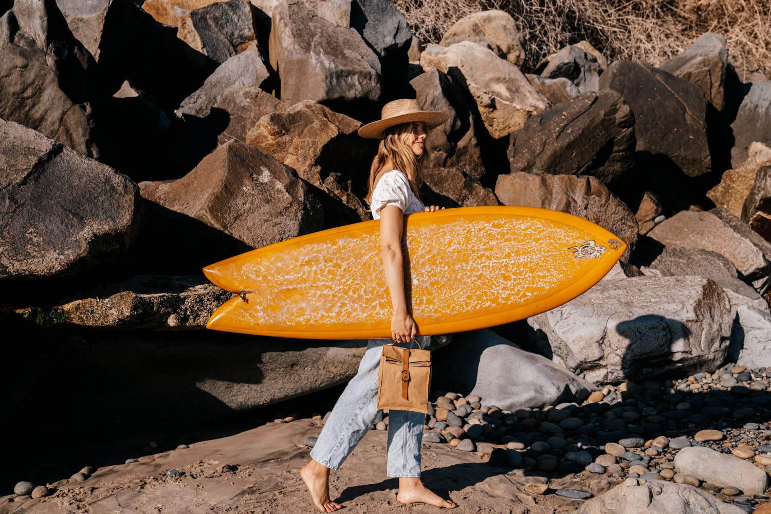 Sahara Paper Bag Cooler, Washable Lunch Bag - SMALL CASE PACKS for wholesale on Faire1