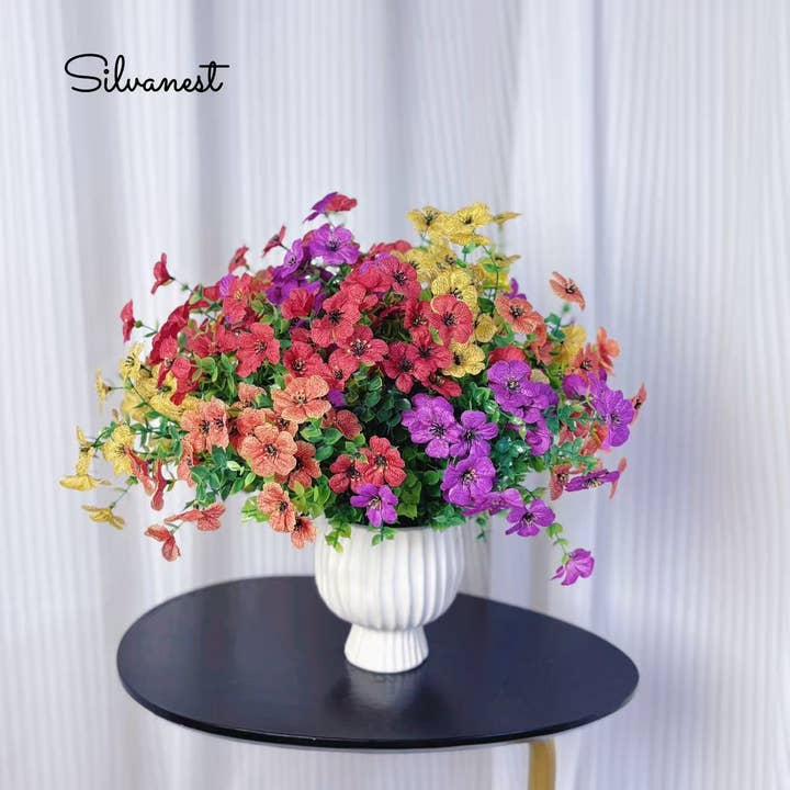 UV-Resistant Outdoor Flowers: Bulk Spring Bundles 12pcs for wholesale by P | O Homeware
