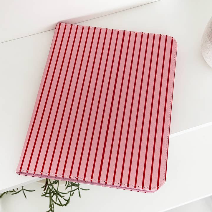 Coconut Lane - Wholesale Laptop/Tablet Case - Women's - Cherry Stripe iPad Case