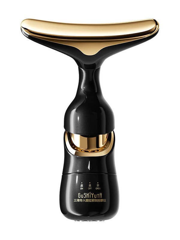 GushiYuta Face and Neck Massager for wholesale by Love Skin Botanicals