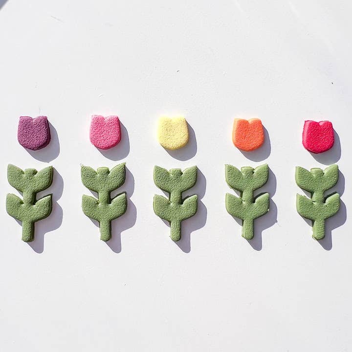 Gricelduh Goods - Wholesale Stud/Post Earrings - Tulips1