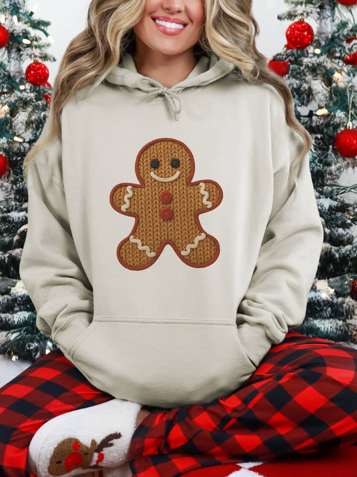 Faux Crochet Yarn Gingerbread for wholesale by The Wild Buck Company