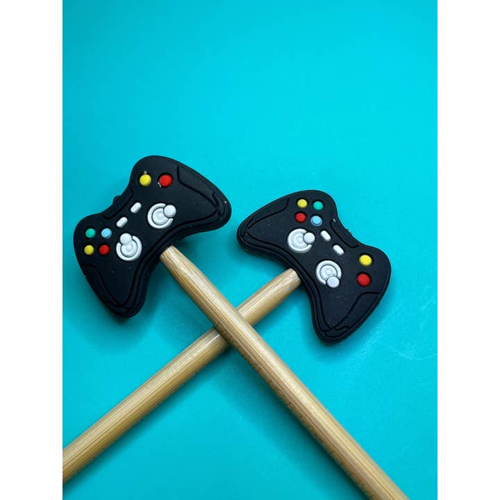 Black Video Game Controller Gamer Silicone Gift for wholesale by Comma Craft Co