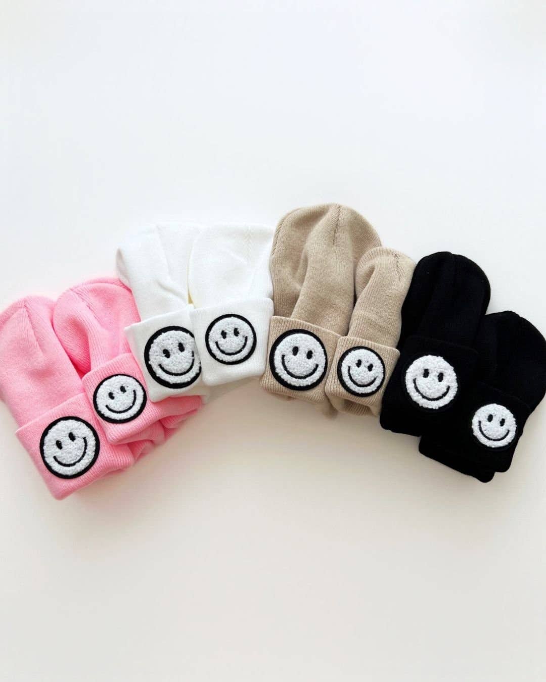 Lucky Panda Kids - Wholesale Beanie - Kids - Smiley Baby & Kids Beanie | Black8