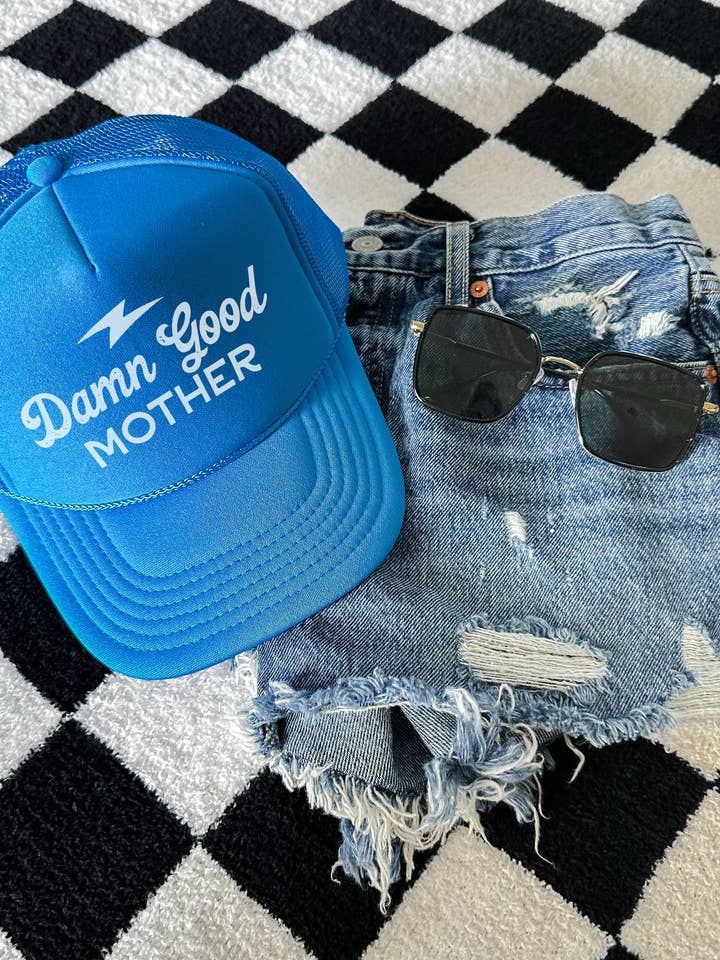 DAMN GOOD MOTHER TRUCKER HAT for wholesale by LOLA MAGNOLIA