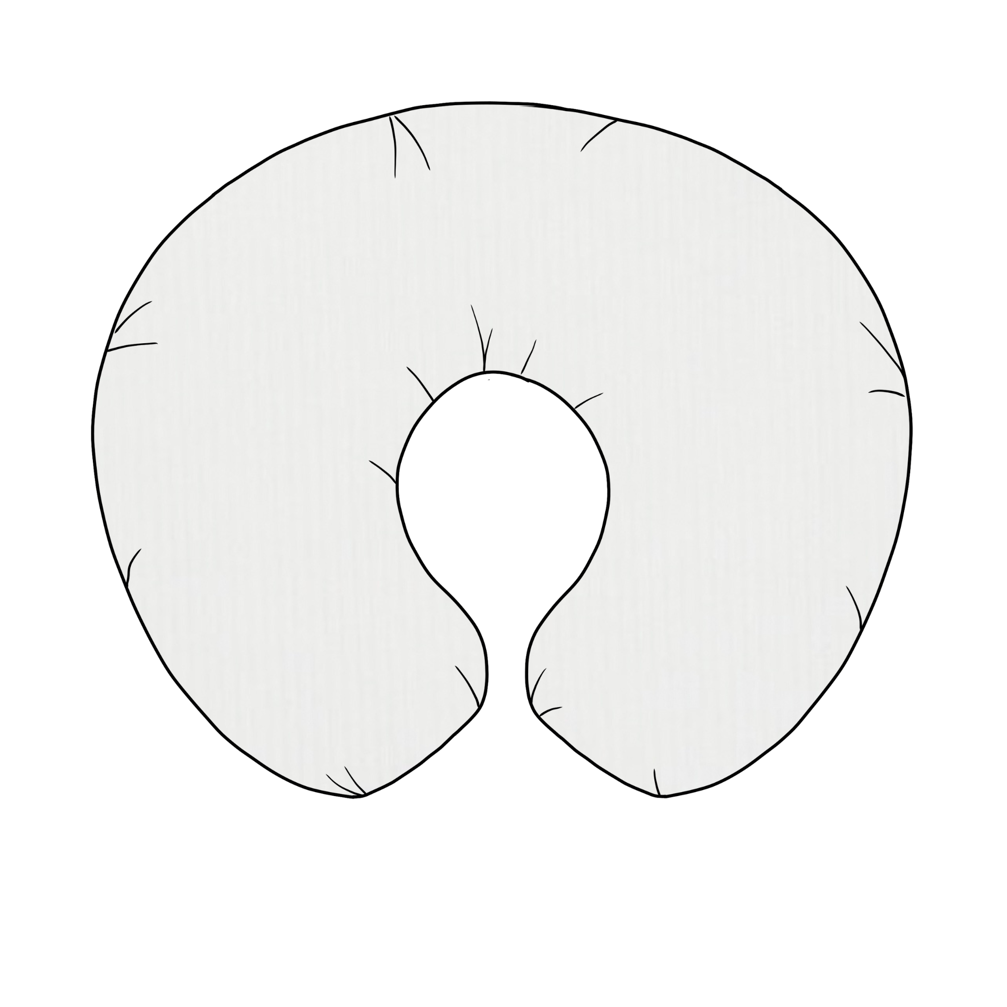 Little Mae and Co - Wholesale Nursing Pillow Cover - Maternity - Pearl Ribbed Nursing Pillow Cover0