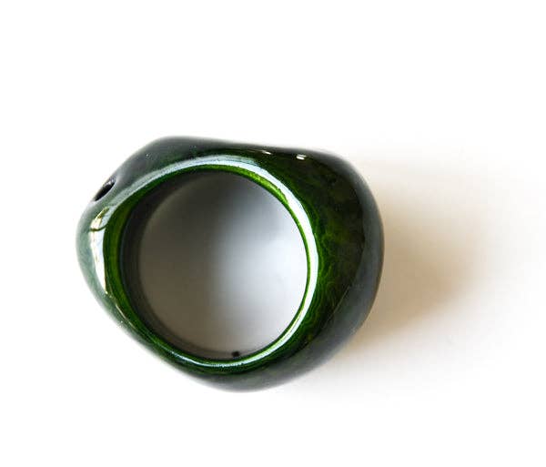 Artyfactos - Vente Rond de serviette - Anneaux de serviette en noix de tagua22