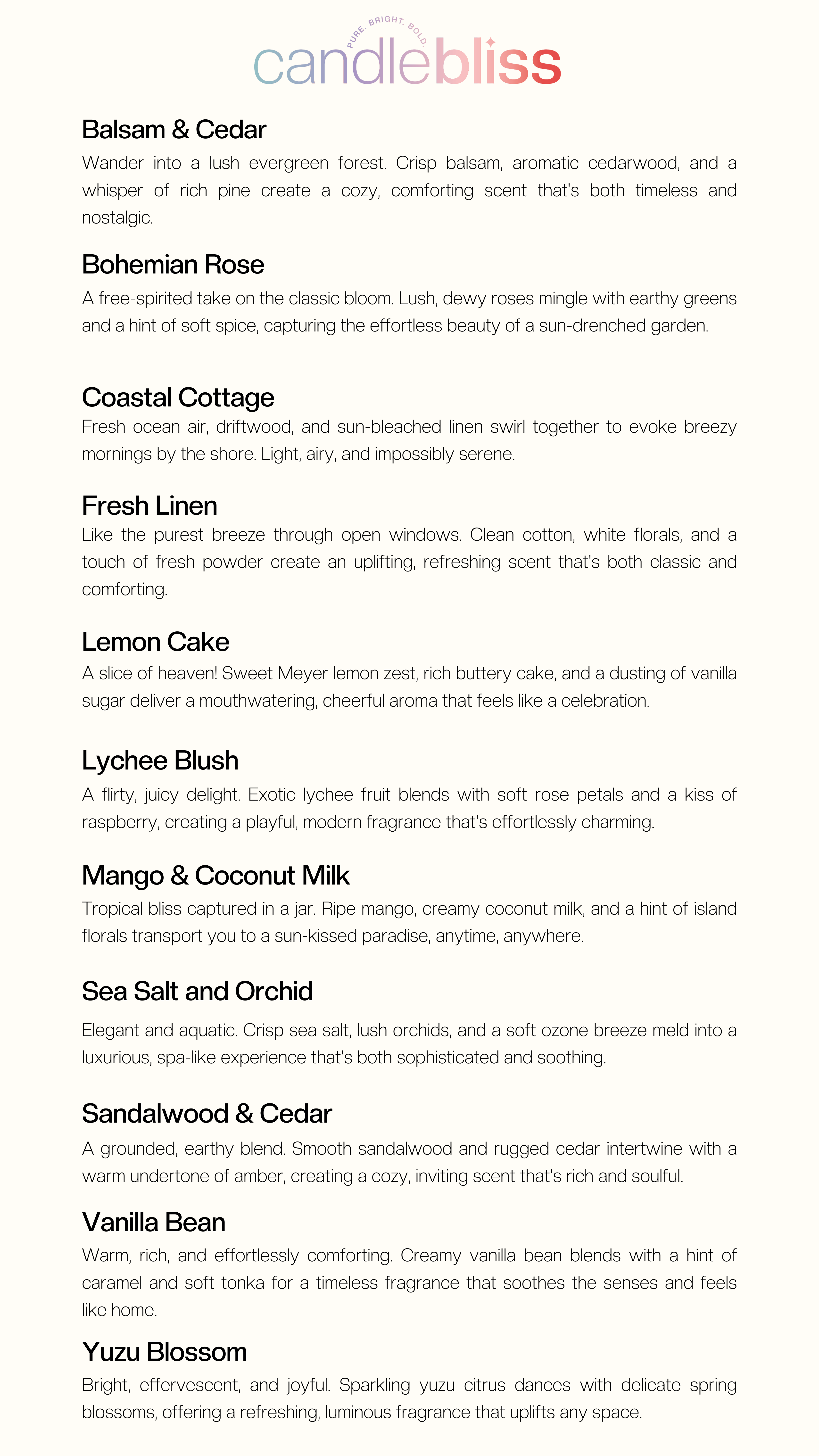 Candle Bliss - Vente Bougie en bocal - Vente en gros, Étiquette préconçue, Bougie en pot en verre transparent5