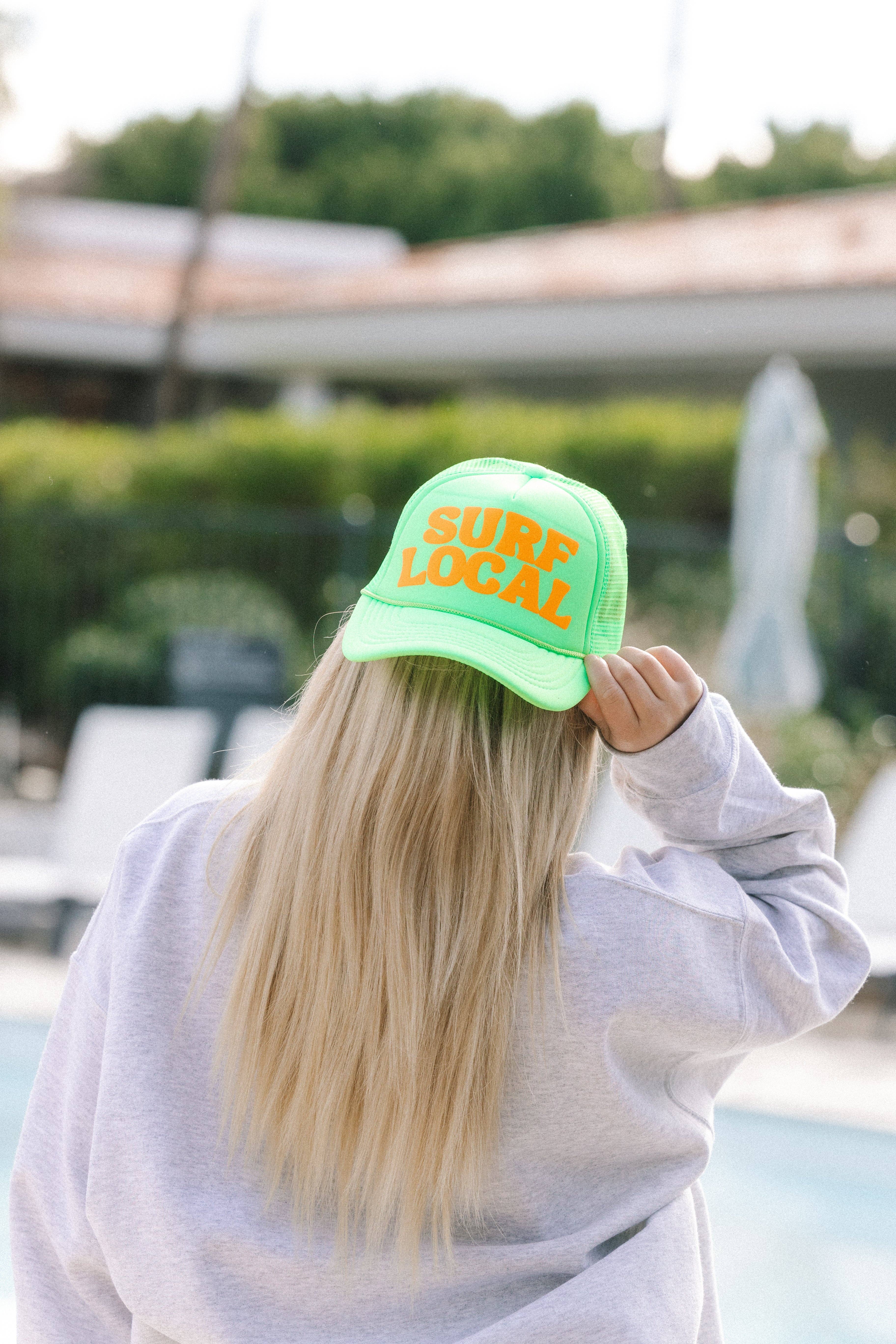 Malibu and Mint - Wholesale Trucker Hat - Women's - Surf Local Trucker Hat1