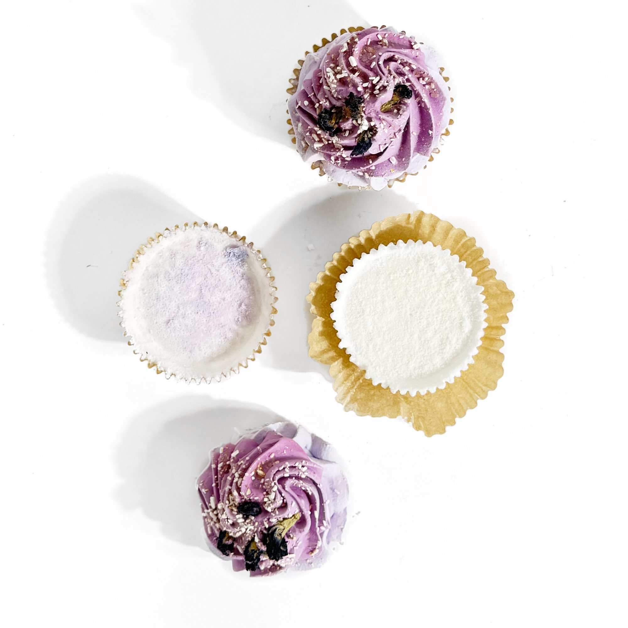 Sow the Magic - Wholesale Bath Bomb/Fizz - Lavender Mint Cupcake Bath Bomb7