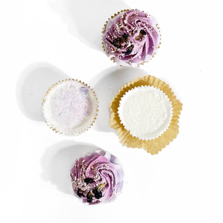 Sow the Magic - Wholesale Bath bomb/fizz - Lavender Mint Cupcake Bath Bomb7