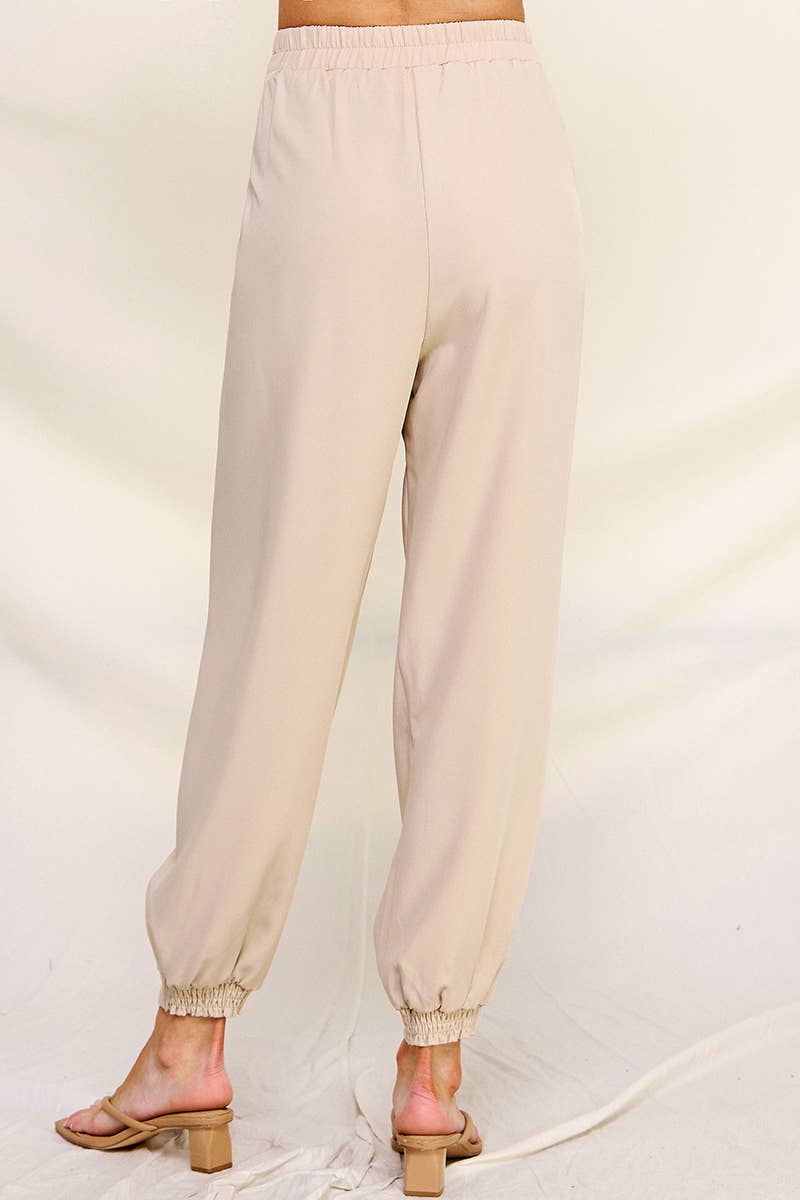 Allie Rose - Vendita all'ingrosso Pantalone - Donna - Pantaloni da jogging plissettati17