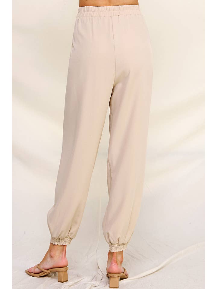 Allie Rose - Vendita all'ingrosso Pantalone - Donna - Pantaloni da jogging plissettati17