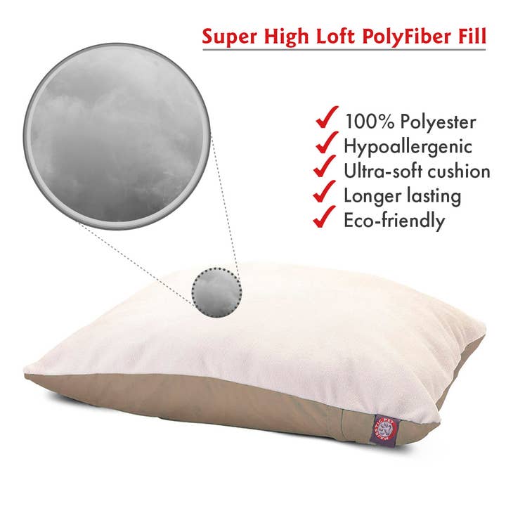 Majestic Pet Products - Wholesale Pet bed – Dog - Poly/Cotton Rectangular Pillow Dog Bed43