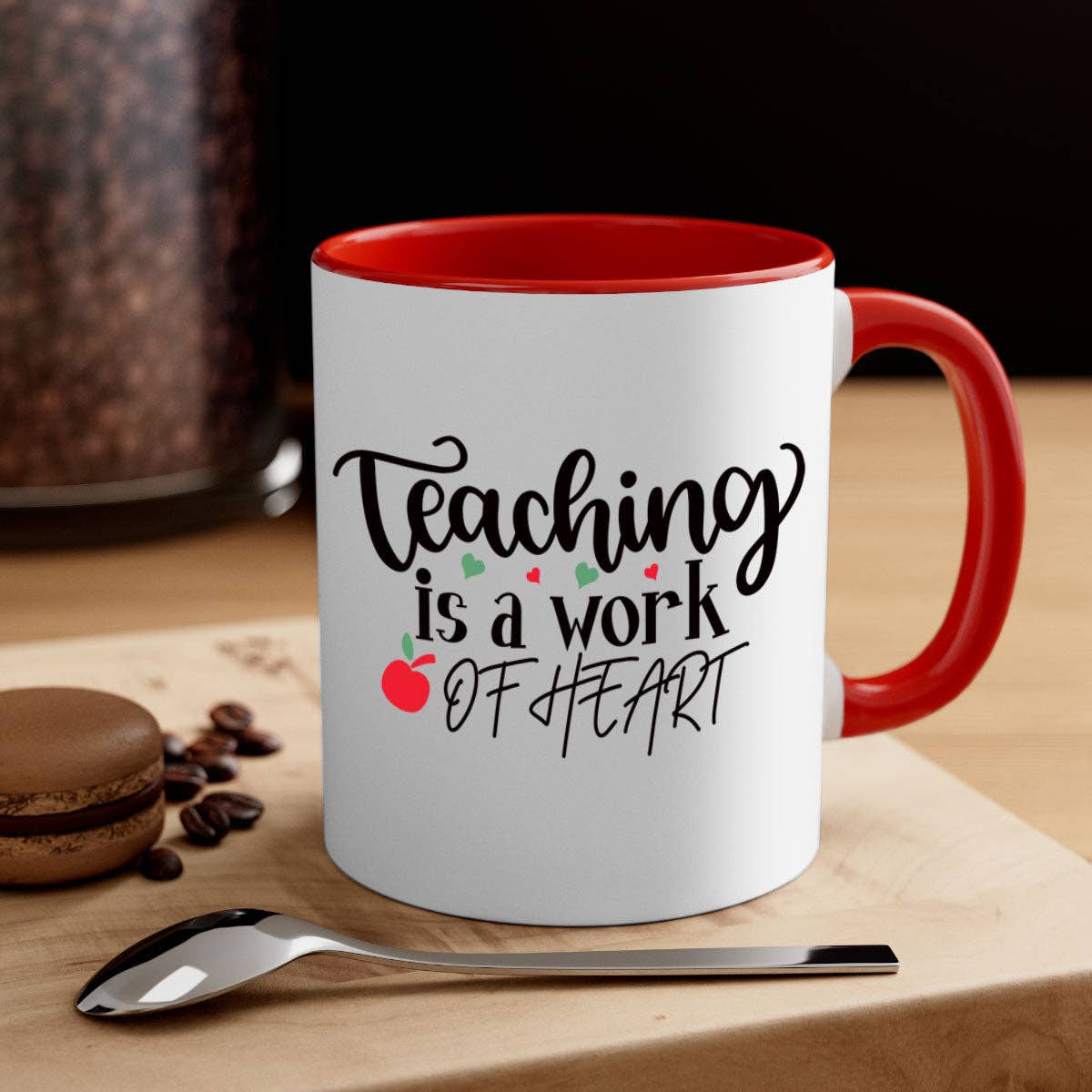 Mugs R Us - Wholesale Coffee Mug - teaching is a work of heart Style 130#- teacher-Mug / Coffee Cup11