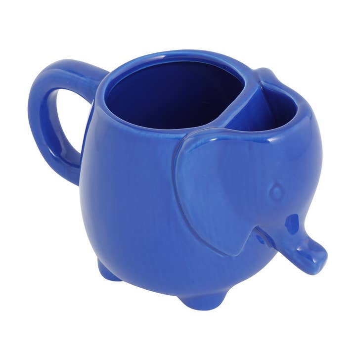 Elephant Tea Mug - Blue for wholesale by Original Source
