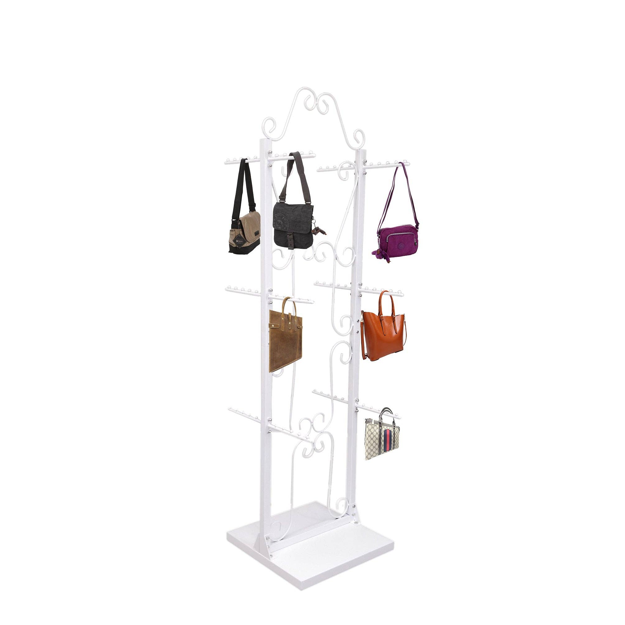 FIXTUREDISPLAYS – wholesale Retailer display stand/case – Two Sided Decorative Clothing Purse Jewelry Store Display Hanging Stand1007170