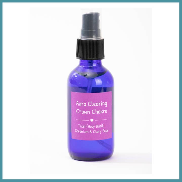 Aura Clearing Spray - Crown for wholesale by The Fern & The Fox