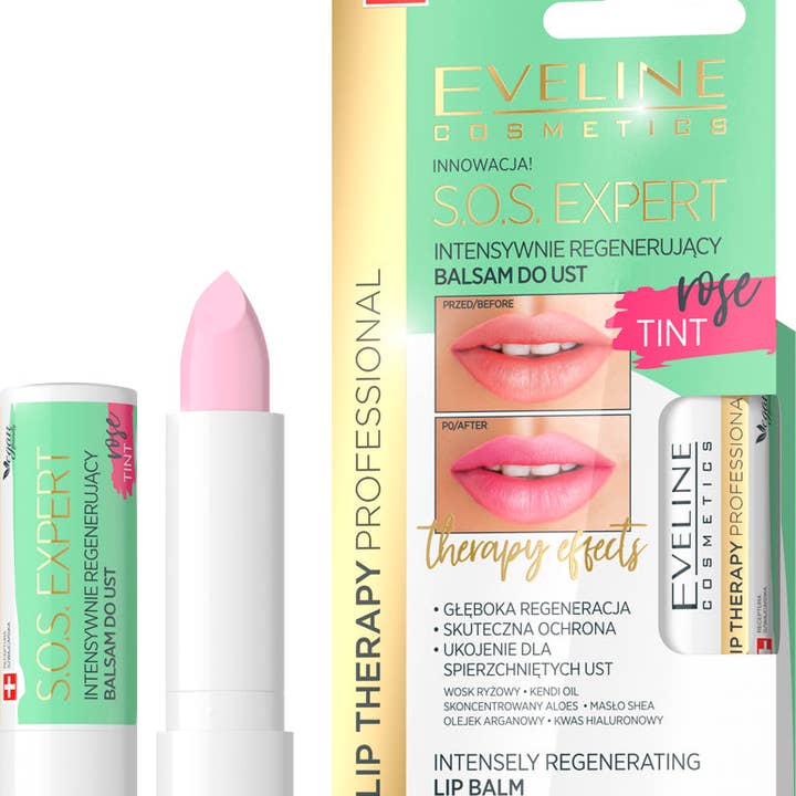 Eveline Cosmetics - Wholesale Lip Balm - Lip Therapy Professional S.O.S. Tinted Balm