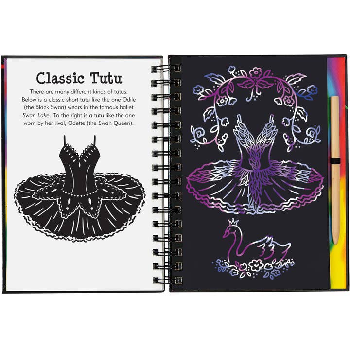 Peter Pauper Press - Wholesale Sketchbook/Sketchpad - Ballet Scratch and Sketch4