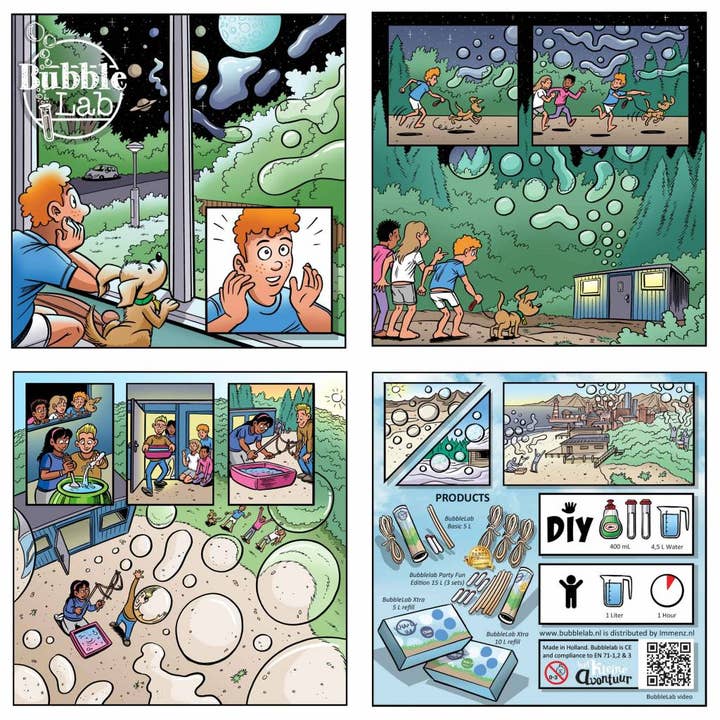 Immenz - Wholesale Bubble Wand - Kids - BubbleLab soap bubbles standard2