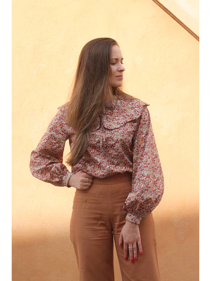 Cha' coud - Wholesale Blouse - Women's - Sewing pattern - Valentine blouse6