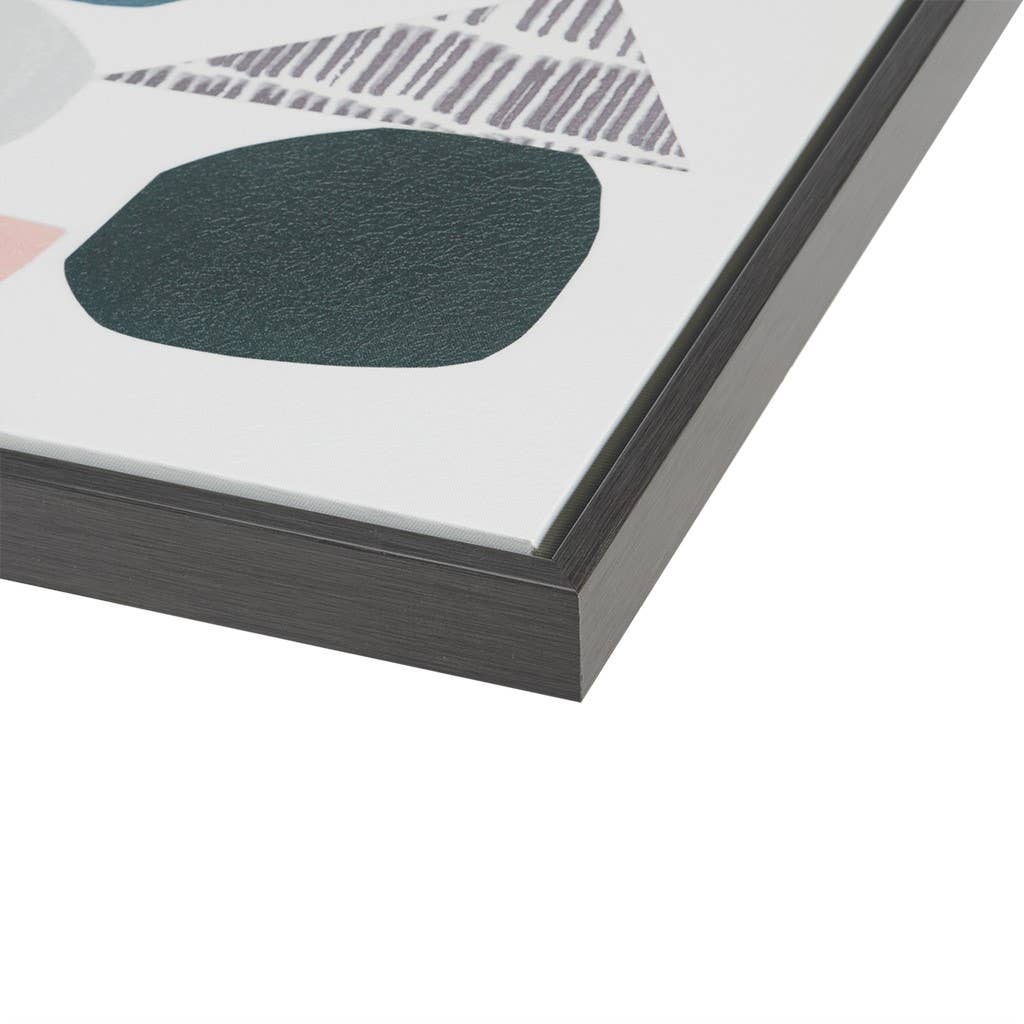 Olliix - Wholesale Gallery Wall Set - Geo Rock 2-Piece Framed Canvas Wall Art2