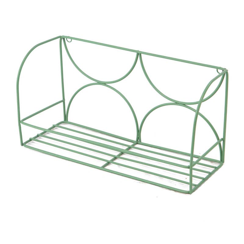 Deffrennes - Wholesale Display Case - Sauvage green rectangular metal display 28x10x14cm2