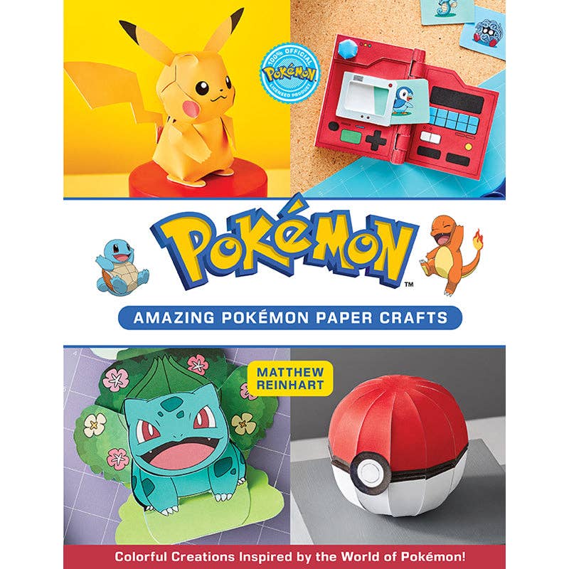 Insight Editions - #1 Pop Culture Publisher - Vente Livre sur l'artisanat, les loisirs créatifs et le bricolage - Incroyables Papiers Découpés Pokémon - SOLDES !0