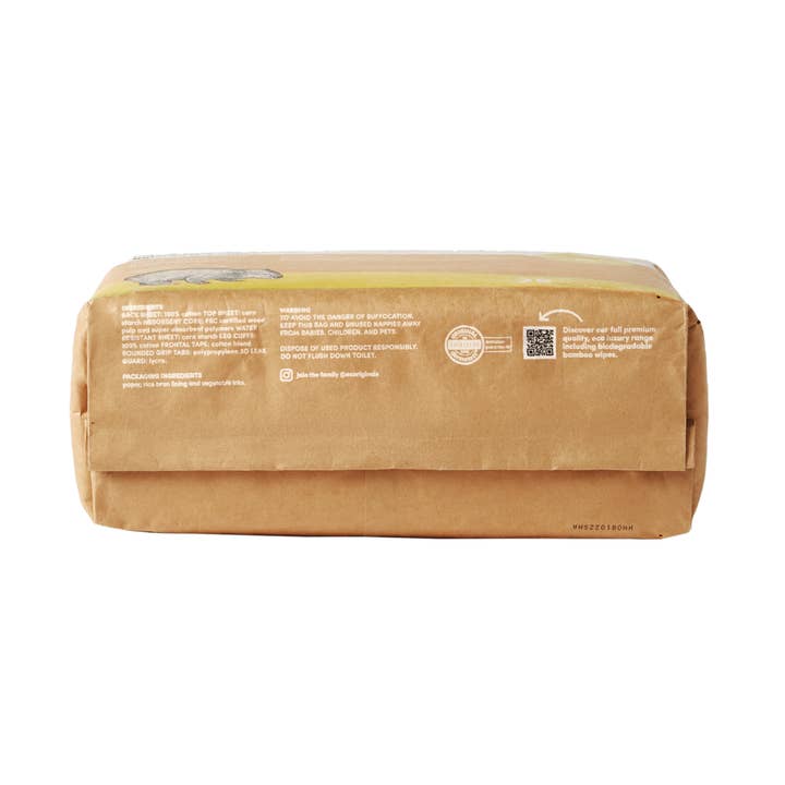 Ecoriginals US - Wholesale Diaper (Non-Cloth) - Baby - Plant based USA Cotton Eco Diaper Size 2 Infant 11-18lb14