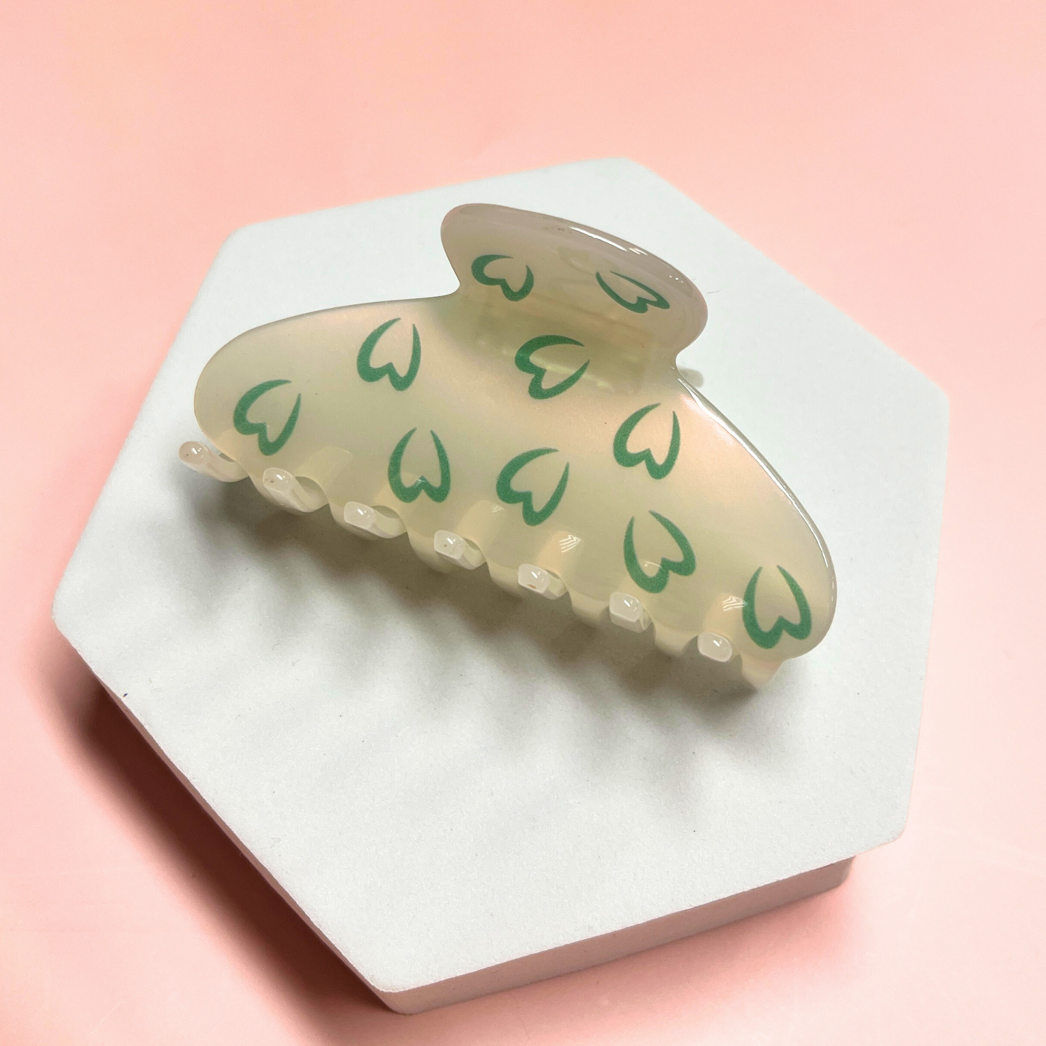 Love Attack - Wholesale Hair Clip - Women's - Seina Cellulose Acetate Minimalist Colourful Hair Claw Clips4