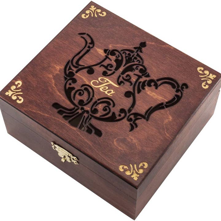 Boite à thé pour la vente par M Cornell Importers Inc