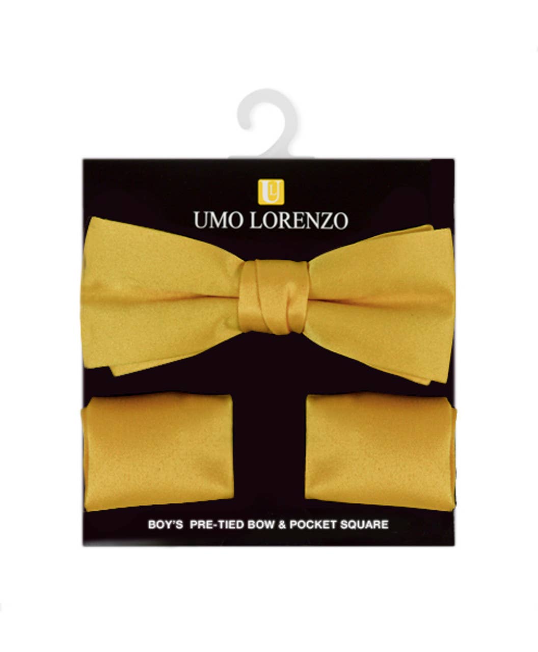 Selini New York - Wholesale Bow Tie - Kids - 100% Poly Satin Boy's Banded Bow Tie and Hanky BBTH130111