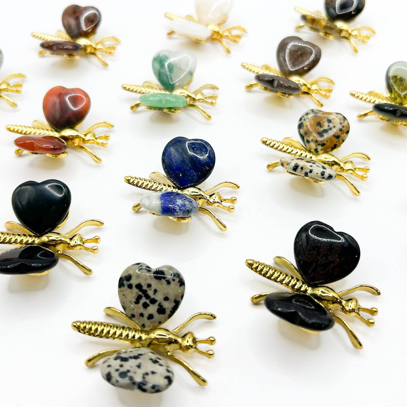 Gifts Amazing! - Wholesale Decorative Figurine - Butterfly with Stone Heart Wings2