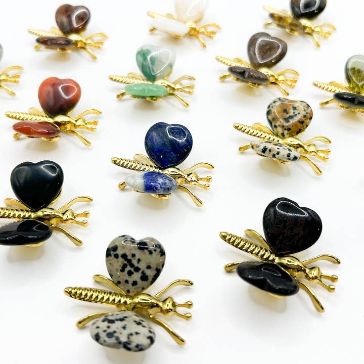 Gifts Amazing! - Wholesale Decorative Figurine - Butterfly with Stone Heart Wings2