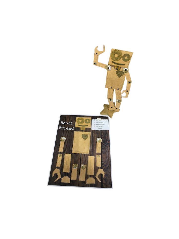 Robot Friend Kit for wholesale by Shannon Marie Makes